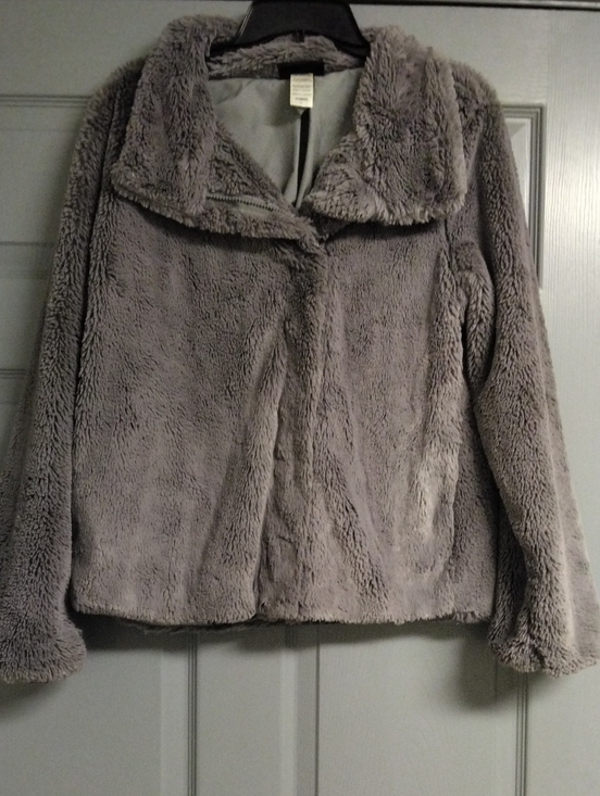 Patagonia Jackets & Blazers - Women's Plush Faux Fur Patagonia Jacket - Gray